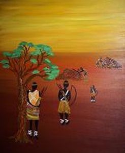 "Bushmen at Work"