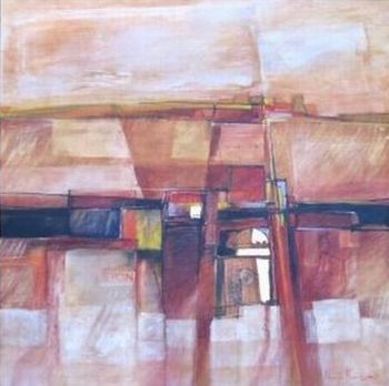 "Amber City Scape II"