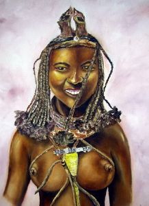 "Ovahimba Woman"