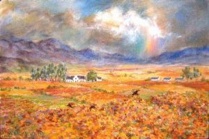 "Rainbow, Cape Winelands"