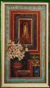 "Panel with Daffodils"