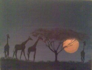 "Giraffes-Kameelperde"