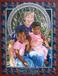 "Icon 2 Mother and Children"