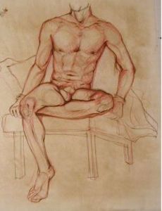 "Nude Study - Male II"