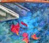 "Leaves in Evening Light"