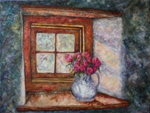 "Farmhouse Dawn at Pardekop"