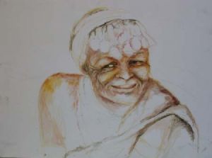 "Bushwoman With Hide"