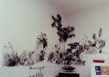 "Kitchen mural"