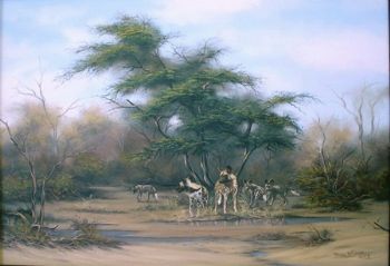 "African Wild Dog Clan"