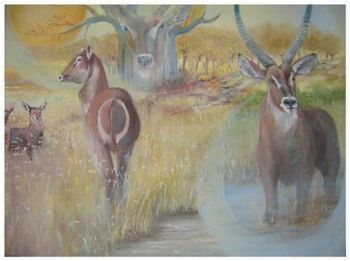 "Spirit Of The Waterbuck"