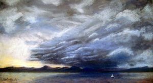 "Storm Brewing Over Hartbeestpoort Da"