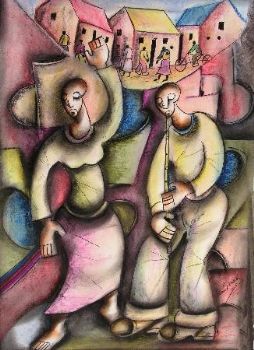 "Dancers in township"