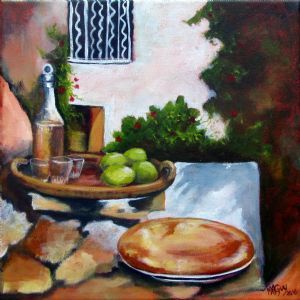 "Still Life with Pie"