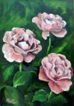 "Pink Blooms"