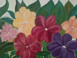 "Bright Colorful Flowers"