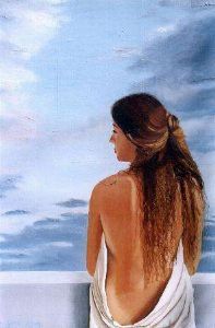 "Girl on Balcony"