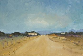 "The road leaving Otavi"
