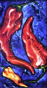 "Chillies #1 Painting"