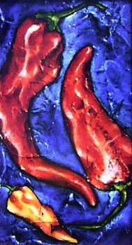 "Chillies #1 Painting"