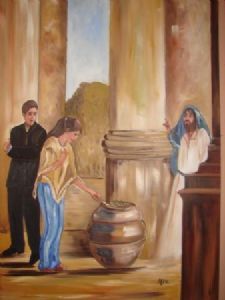 "in His presence"