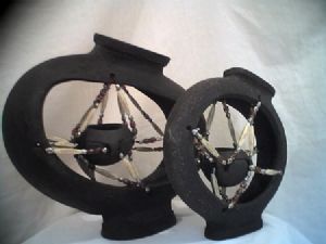 "Sculptured Ceramic Pots 1"