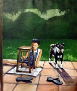 "Boy and his dog"