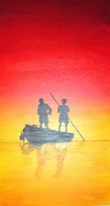 "Sunset Rowers"