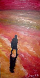 "Man on beach"