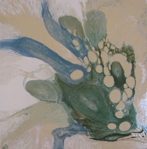 "Aqua in Flight"