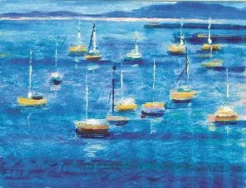 "Yachts at Simon's Town"