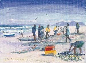 "Strandfontein and fishermen"