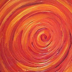 "Orange Spiral"