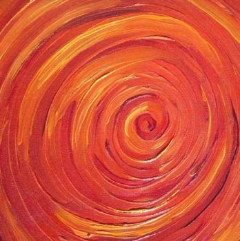"Orange Spiral"