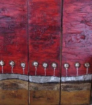 "Rusted Trees in a Red Landscape 1-3"