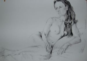 "Portrait of Model"