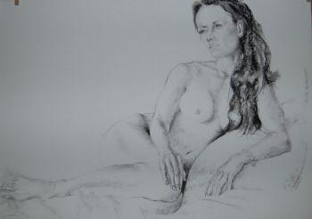 "Portrait of Model"