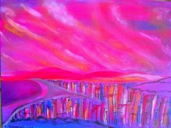 "Purple Metropolis"