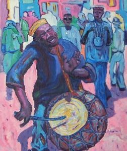 "Street Drummer"