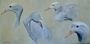 "Blue Cranes #2"