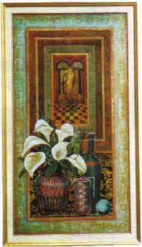 "Panel With Arums"