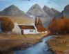 "farm house in autumn"