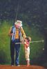 "With grandfather"
