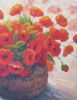 "Basket with Poppies"