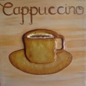 "Coffee-holics nr 1 of set of 4"