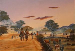"Village fires"