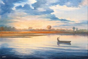 "Dawn Crossing - Maun"
