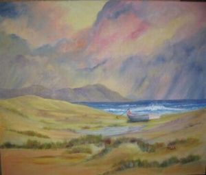 "Abandoned Skiff"
