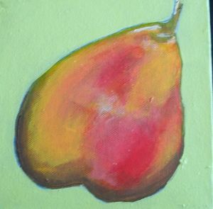 "Pear on Green"