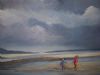 "Playing on the Beach"