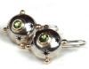 "Peridot Star Earrings"